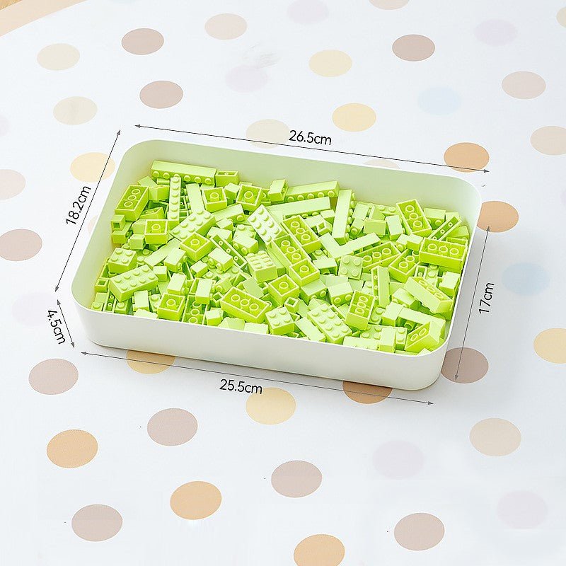 Building Block Storage Box, Parts Sorting Tray, Small Particle Classification Tray, Toy Storage Box