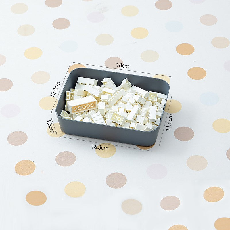 Building Block Storage Box, Parts Sorting Tray, Small Particle Classification Tray, Toy Storage Box