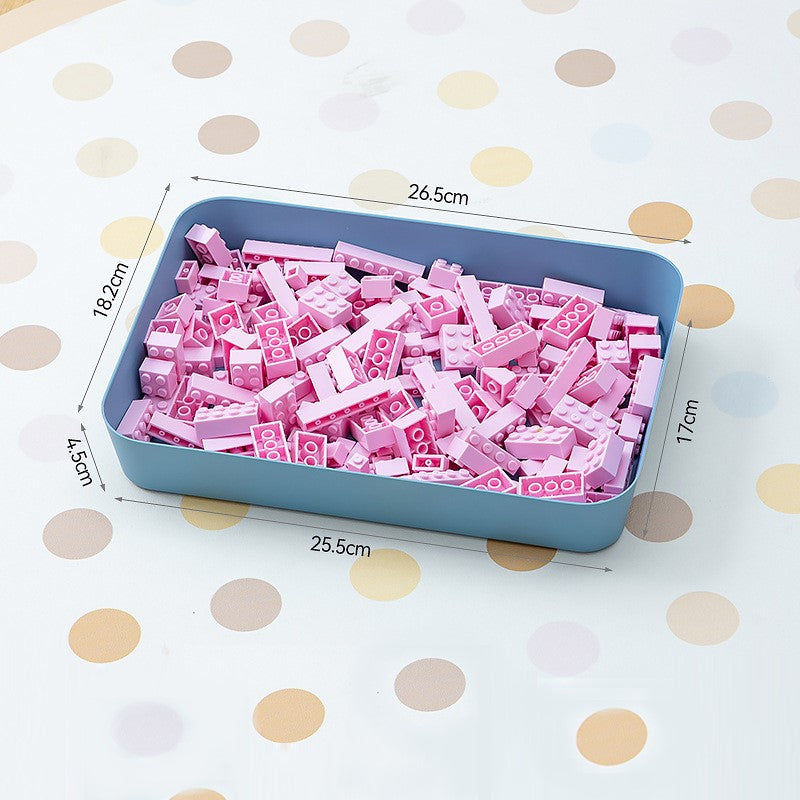 Building Block Storage Box, Parts Sorting Tray, Small Particle Classification Tray, Toy Storage Box