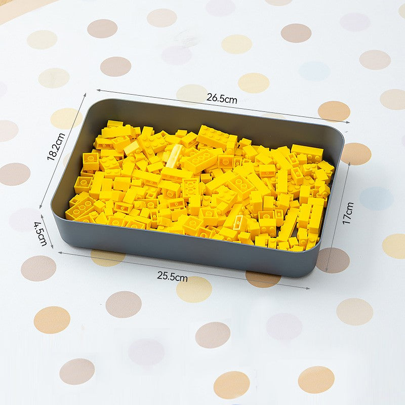 Building Block Storage Box, Parts Sorting Tray, Small Particle Classification Tray, Toy Storage Box