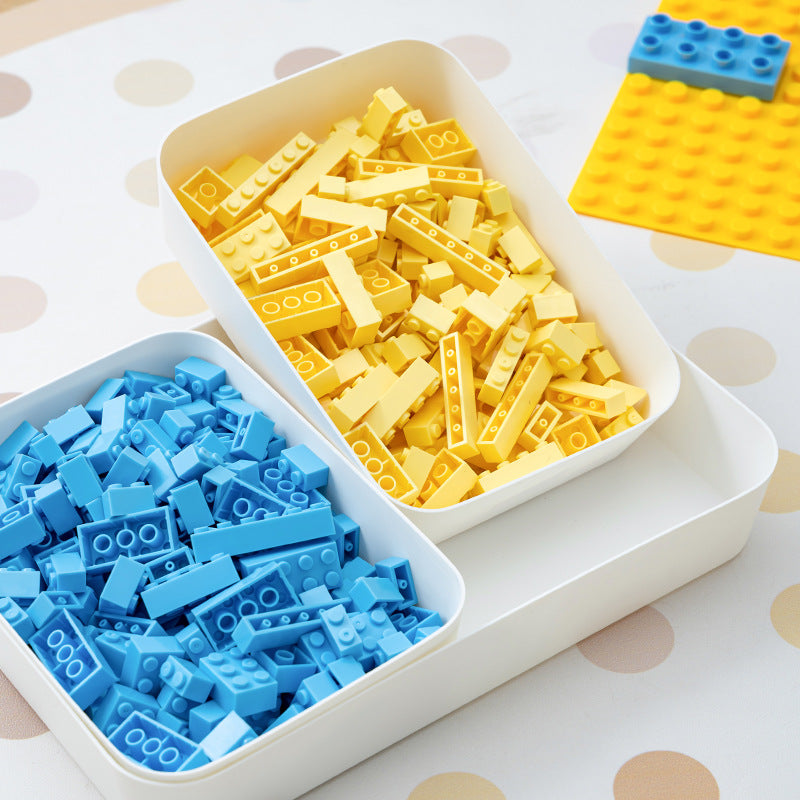 Building Block Storage Box, Parts Sorting Tray, Small Particle Classification Tray, Toy Storage Box