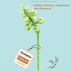 Intelligent Small Particle Assembly Building Blocks in the Shape of Flowers, Compatible with Realistic Everlasting Flowers, Best Birthday and Christmas Gift
