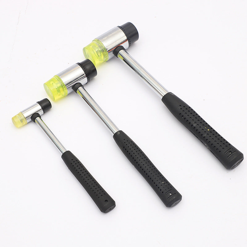 Large MOC Assembly Hammer, Building Block Assembly Rubber Tip Building Tool, Industrial-Grade Installation Hammer