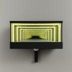 Infinitys Garage Key Hanger, LED Model Car Display Box, Wall-Mounted 3D Printed Garage Key Holder