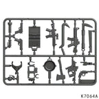 Compatible with Modern Military Equipment, Special Forces Firearms and Weapon Accessories, and Small Building Block Bricks x 10Set