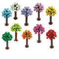 MOC Home Garden Scene Parts Set, Flower and Tree Plant Building Block Set, Wedding Courtyard Scene