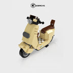GOBRICKS MOC Set, Retro Electric Motorcycle, NO: HZZQ202541-46