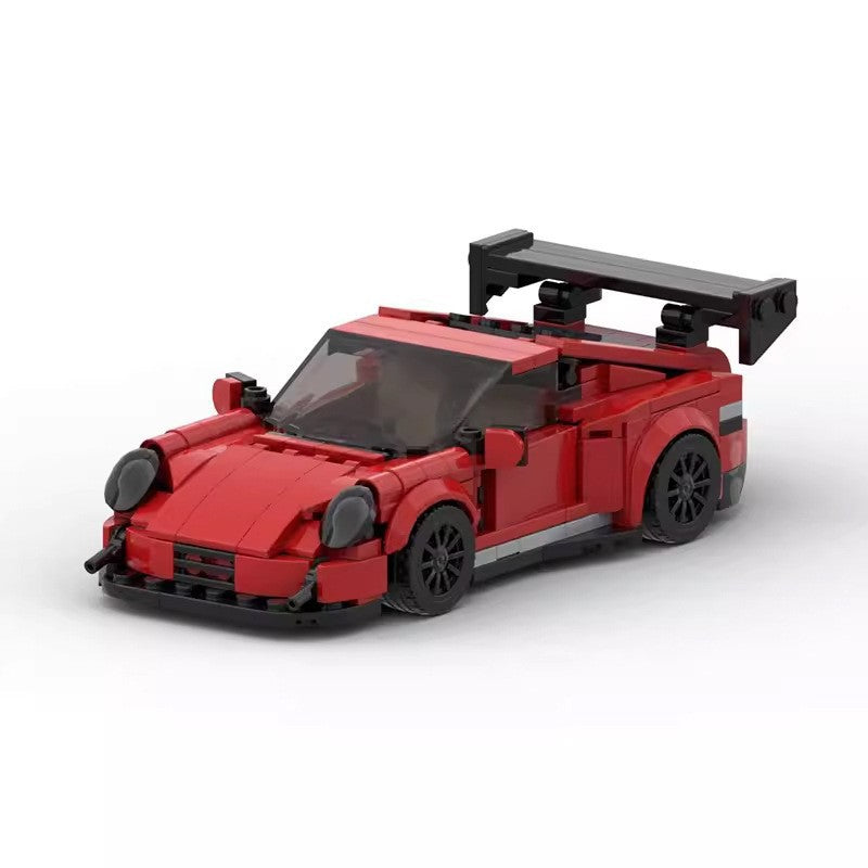 Gobricks Car Model Kits 911 GT - Compatible with Major Building Brick Brands, DIY Vehicle Building Sets for Adults & Kids, Collectible Display Models