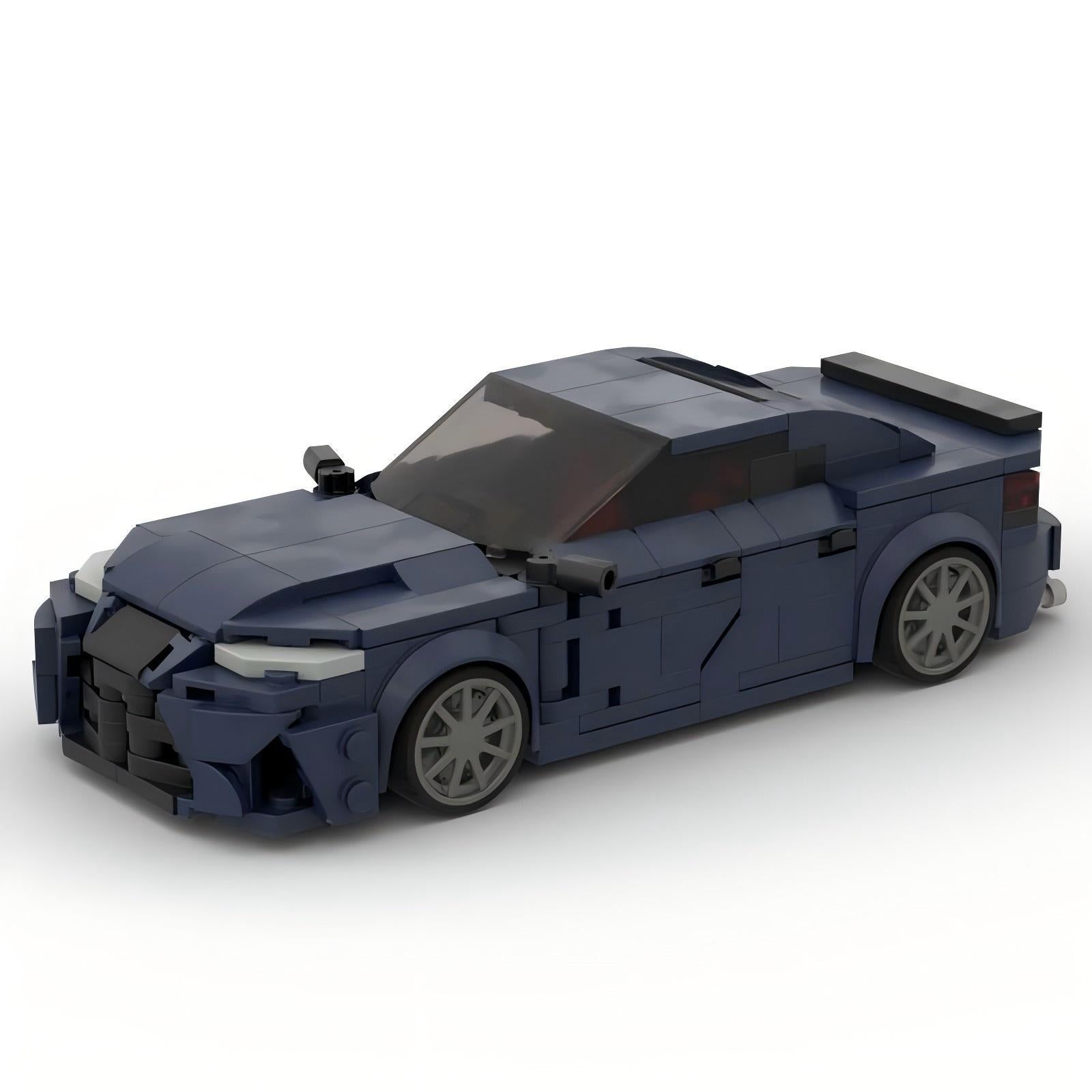 Car Model Kits Gs F-Sport, A Set Of Small-Particle Compatible Building Block Parts, A Creative Building Block Toy Gift 398pcs