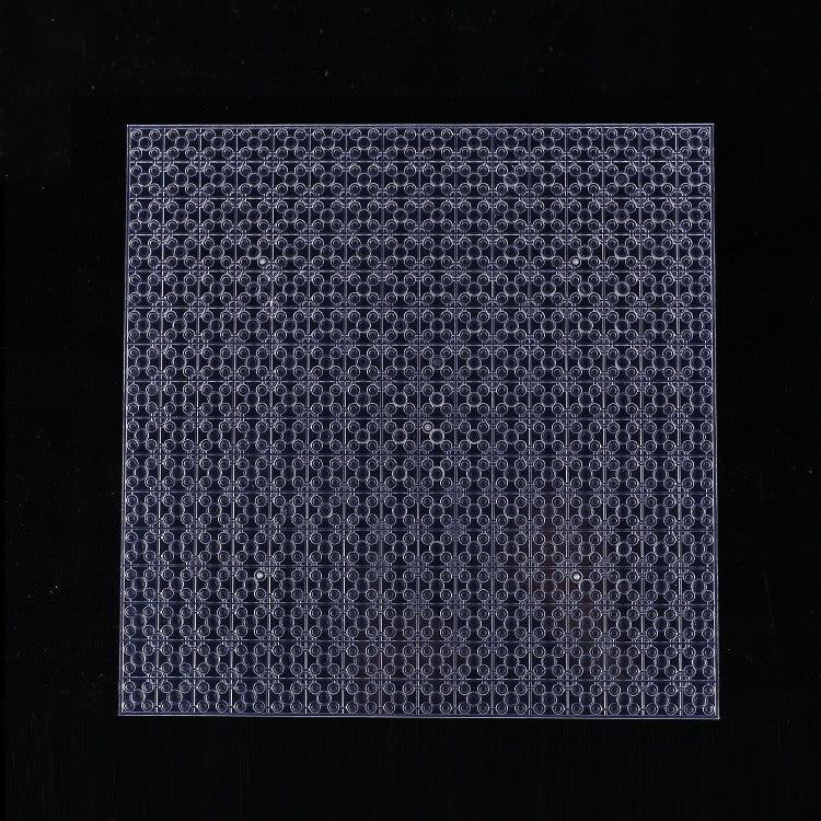 Compatible With 32*32 Small-Particle Base Plates, Transparent Double-Sided Base Plates, And Moc Accessory Transparent Base Plates