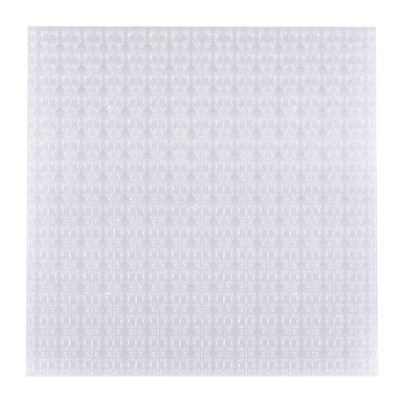 Compatible With 32*32 Small-Particle Base Plates, Transparent Double-Sided Base Plates, And Moc Accessory Transparent Base Plates