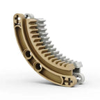 1kg Contains Approximately 266 PCS Bricks, Compatible 78442 - 6344426 Technic, Gear Rack 6 x 6 Curved ( Not Gobricks )