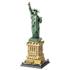 Wange 5227 Statue of Liberty Building Blocks Set, Compatible with Small-Particle Adult Assembly Models