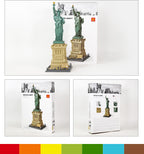 Wange 5227 Statue of Liberty Building Blocks Set, Compatible with Small-Particle Adult Assembly Models