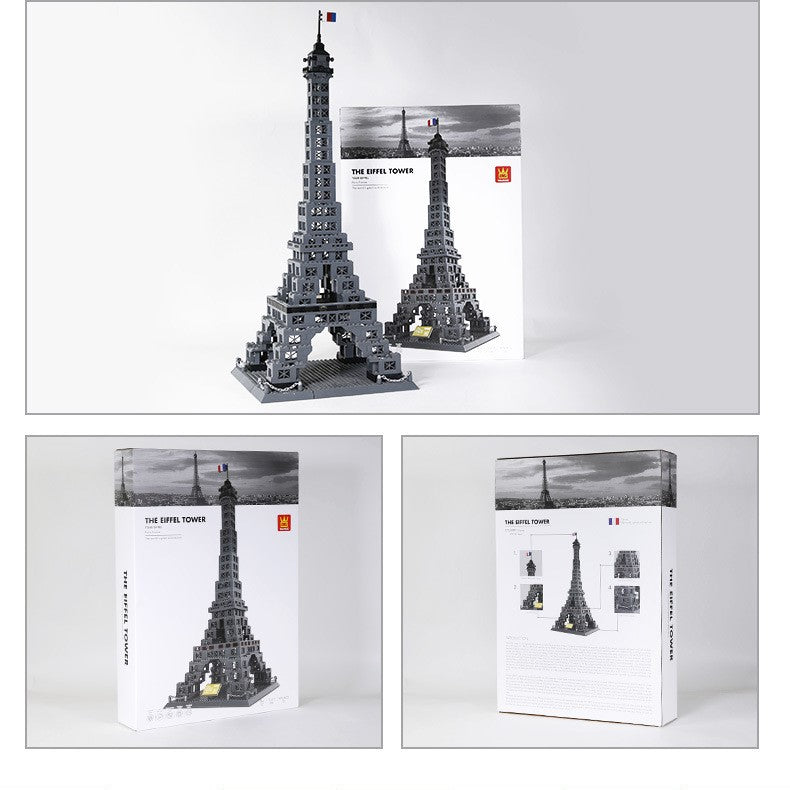 Vang 5217 French Eiffel Tower Set, Compatible with Amall Particle Building Blocks, Assembly Building Blocks Ornaments