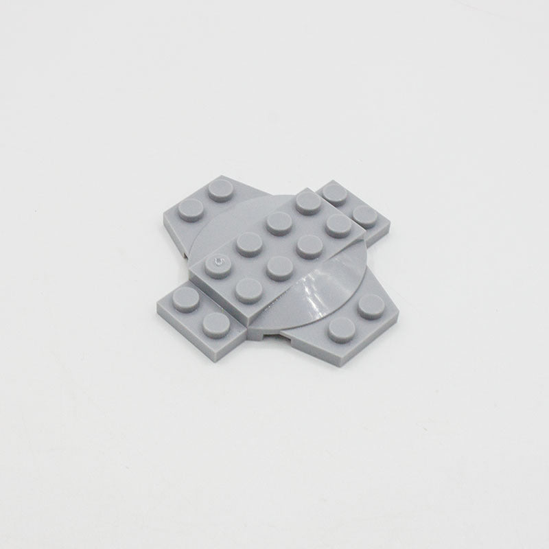 500g Compatible 30303 Technic Bricks, Plate 6x6x2/3 Cross with Dome, Cross Arched Plates 4211 ( Not Gobricks )