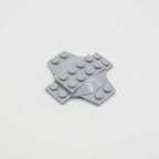 500g Compatible 30303 Technic Bricks, Plate 6x6x2/3 Cross with Dome, Cross Arched Plates 4211 ( Not Gobricks )