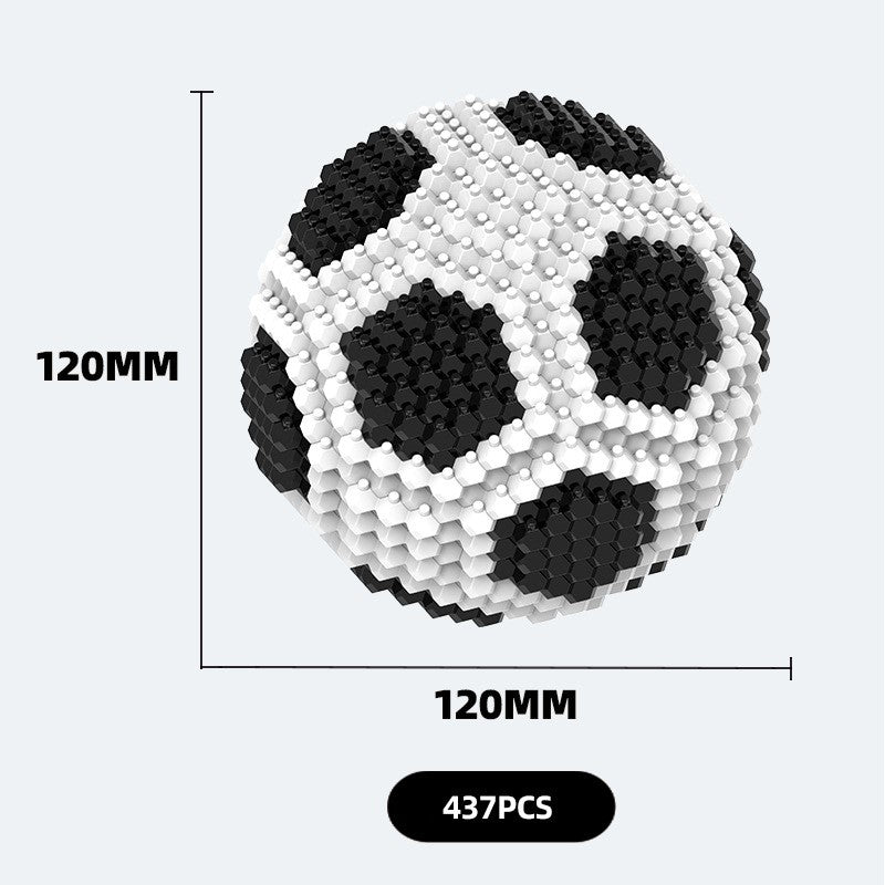KADELE 3D Football Puzzle ¨C 14-Faceted STEM Toy, Where Every Click Builds a Dream