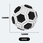 KADELE 3D Football Puzzle ¨C 14-Faceted STEM Toy, Where Every Click Builds a Dream