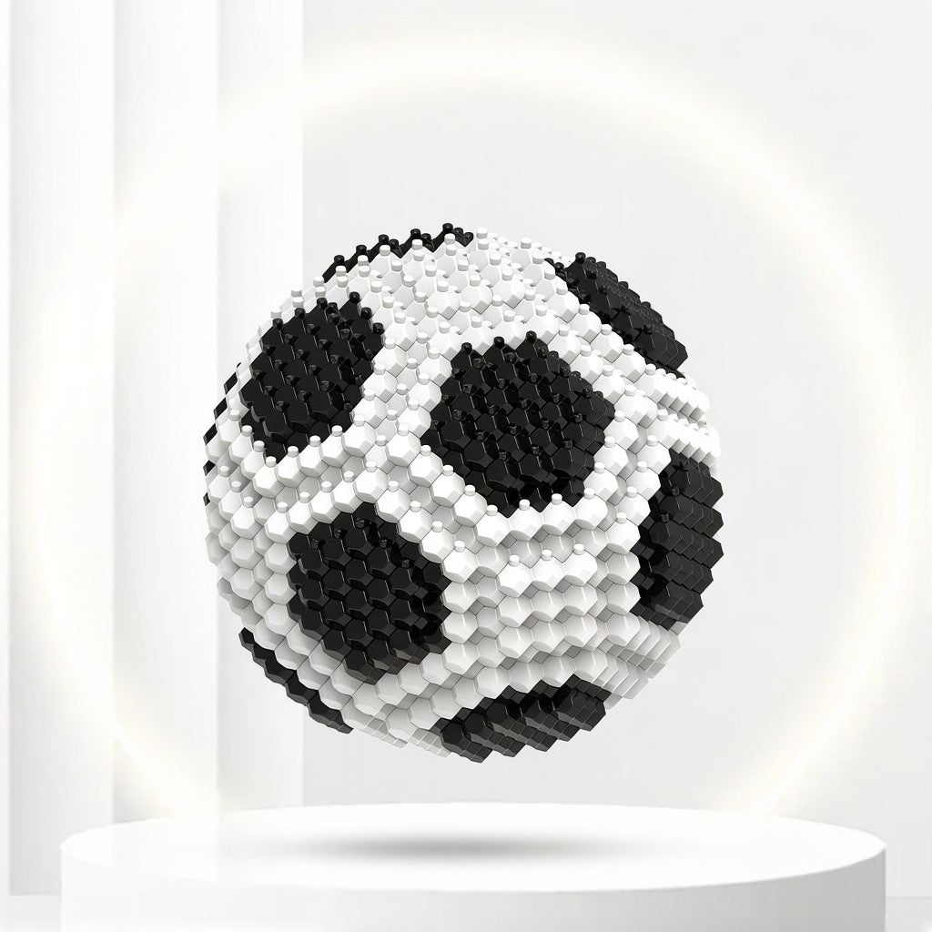 KADELE 3D Football Puzzle ¨C 14-Faceted STEM Toy, Where Every Click Builds a Dream