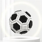 KADELE 3D Football Puzzle ¨C 14-Faceted STEM Toy, Where Every Click Builds a Dream
