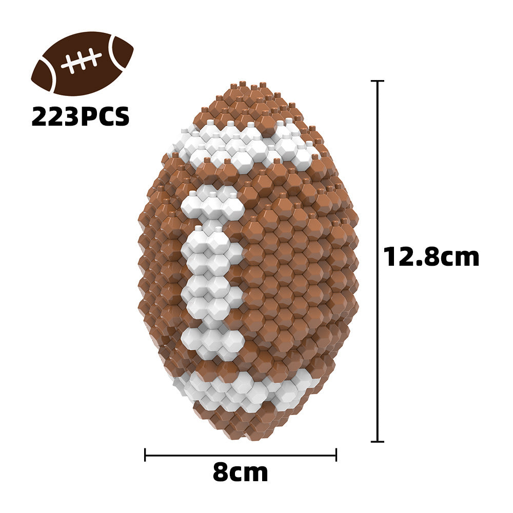 KADELE Rugby Football Building Set for Boys ¨C 223PCS 3D Puzzle Toy, STEM Educational Gift for Kids