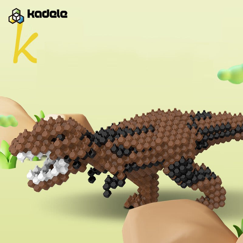 KADELE Tyrannosaurus Rex Building Set ¨C 326PCS 3D Dino Puzzle, STEM Educational Toy for Kids