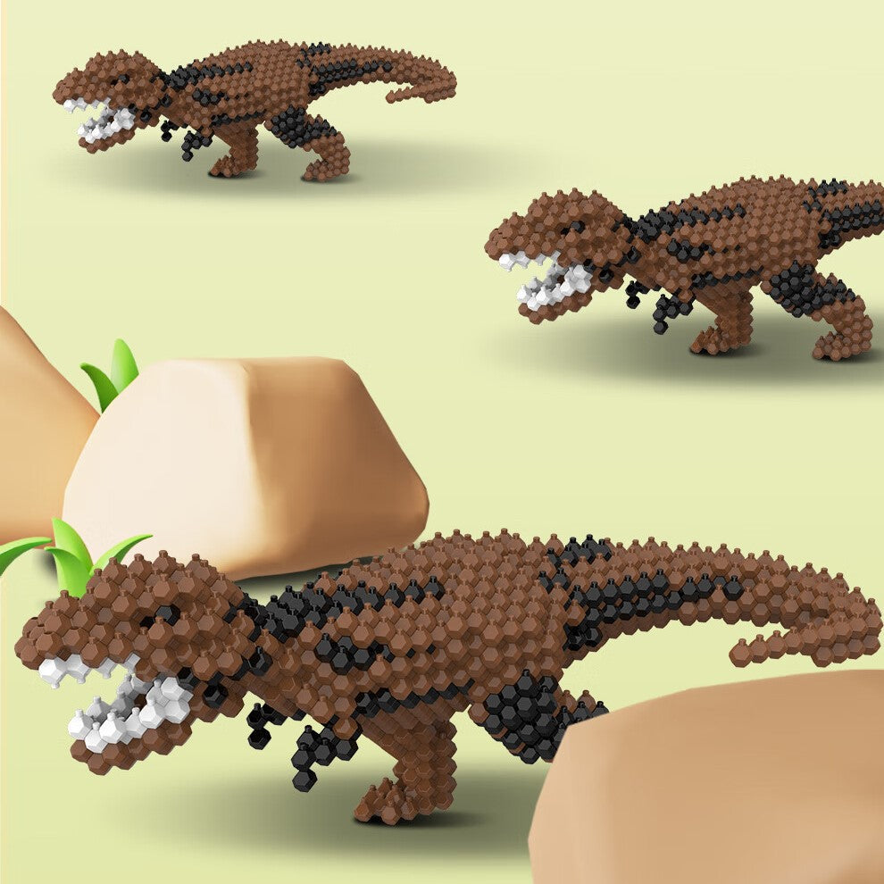 KADELE Tyrannosaurus Rex Building Set ¨C 326PCS 3D Dino Puzzle, STEM Educational Toy for Kids