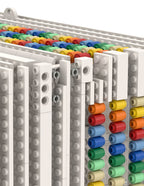 Building Block Figurine Rainbow Photo Frame, Compatible with Small Particle DIY Storage Ornaments