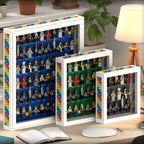 Building Block Figurine Rainbow Photo Frame, Compatible with Small Particle DIY Storage Ornaments