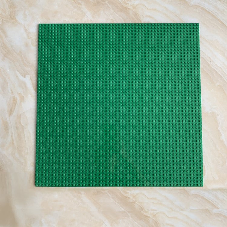 Compatible Small Brick Baseplate – Large 50x50cm Brick Wall Baseplate, 40x40cm Scene Floor