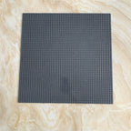 Compatible Small Brick Baseplate – Large 50x50cm Brick Wall Baseplate, 40x40cm Scene Floor