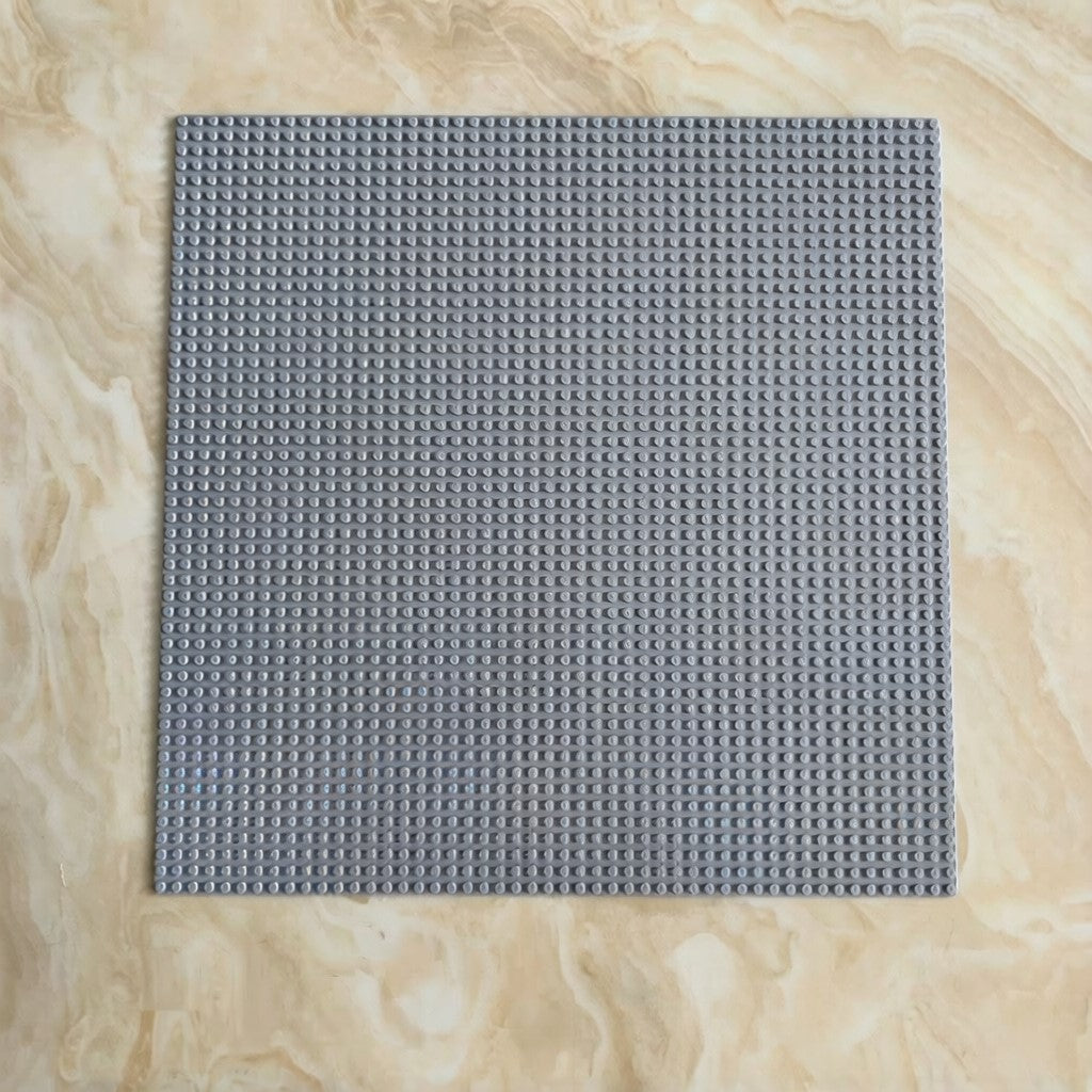 Compatible Small Brick Baseplate – Large 50x50cm Brick Wall Baseplate, 40x40cm Scene Floor