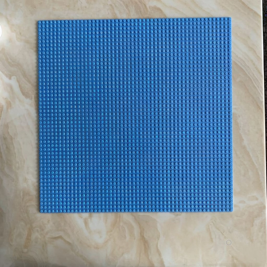 Compatible Small Brick Baseplate – Large 50x50cm Brick Wall Baseplate, 40x40cm Scene Floor