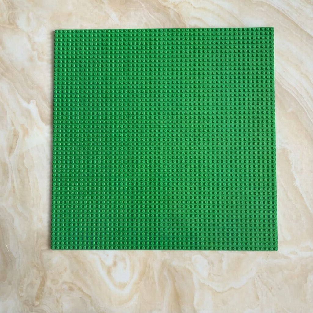 Compatible Small Brick Baseplate – Large 50x50cm Brick Wall Baseplate, 40x40cm Scene Floor