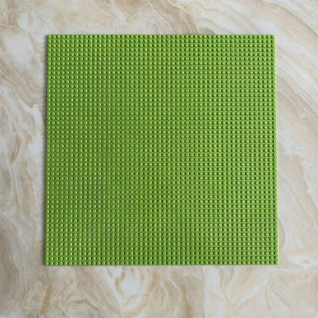 Compatible Small Brick Baseplate – Large 50x50cm Brick Wall Baseplate, 40x40cm Scene Floor