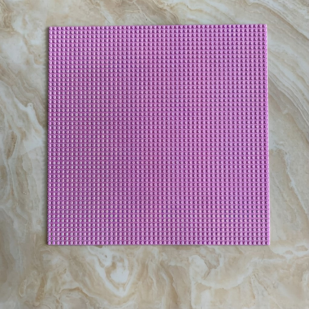 Compatible Small Brick Baseplate – Large 50x50cm Brick Wall Baseplate, 40x40cm Scene Floor