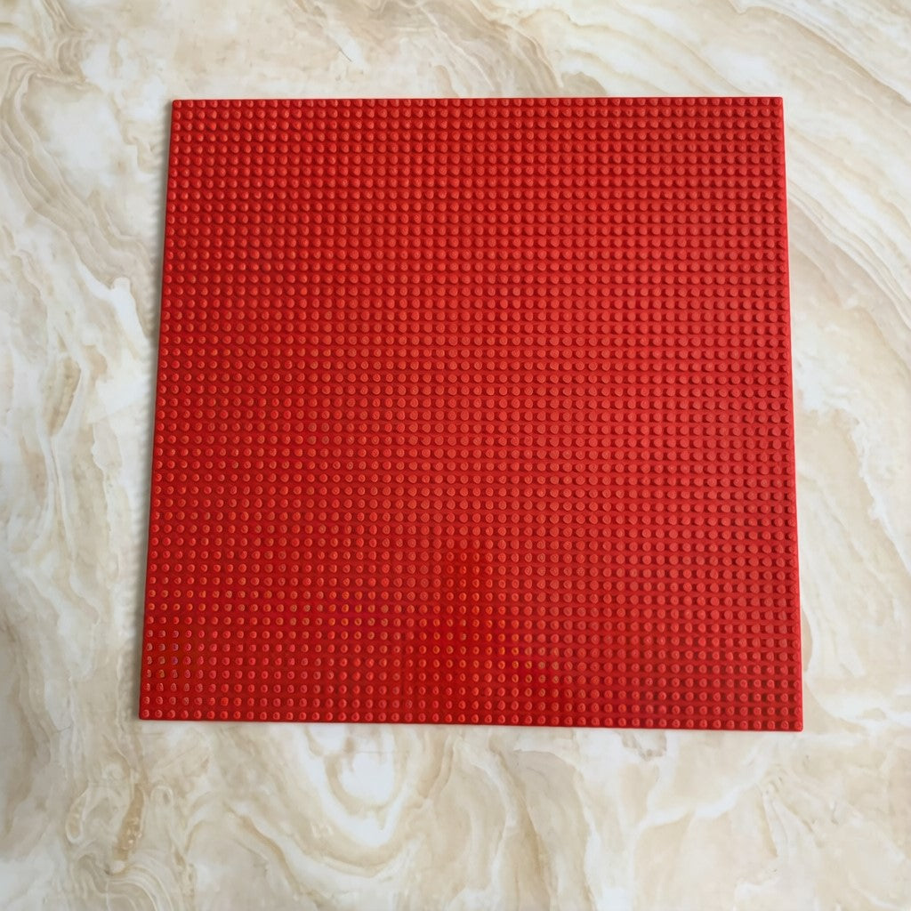 Compatible Small Brick Baseplate – Large 50x50cm Brick Wall Baseplate, 40x40cm Scene Floor