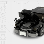 High Brick x MOCers collaboration brick area Mercury Jumping Car 363 PCS No.: HZZQ202602