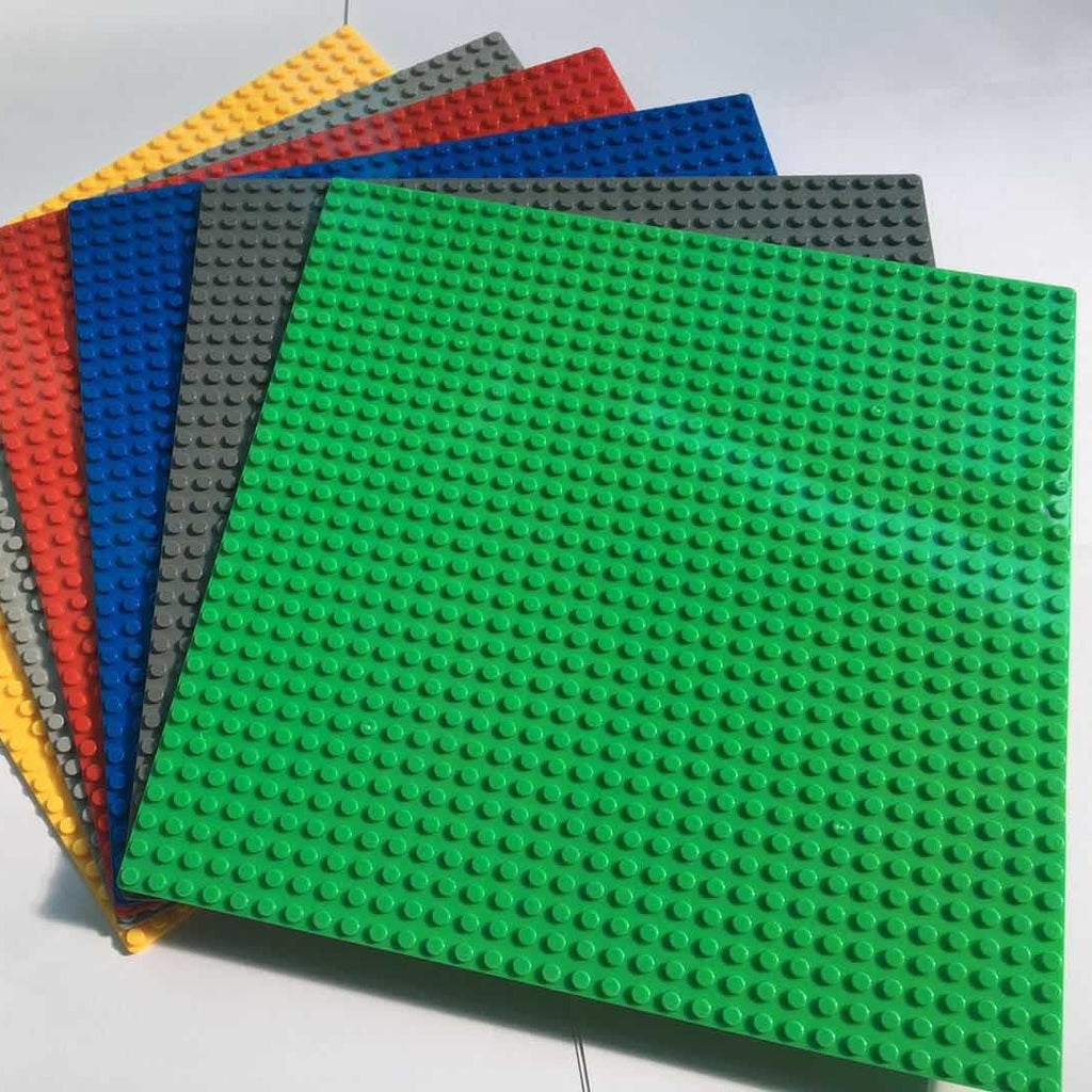 3811 Compatible 25x25cm Small Particle Baseplate, 32x32 Stud Baseplate Accessory (Non-GoBricks Brand)