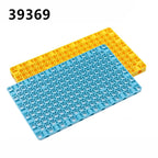 Single 39369 Mechanical Building Block Plate with Holes - 11x19 Compatible with Technic Baseplates ( Not Gobricks brand )