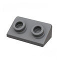 Kf-0162 Compatible Small-Particle Building Block Parts, 2X1X2/3 30-Degree Slope With 2 Studs (100G / Approx. 247 Pieces)  Non-Gobricks Brand. - SKU - OurGobricks