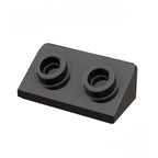 Kf-0162 Compatible Small-Particle Building Block Parts, 2X1X2/3 30-Degree Slope With 2 Studs (100G / Approx. 247 Pieces)  Non-Gobricks Brand. - SKU - OurGobricks