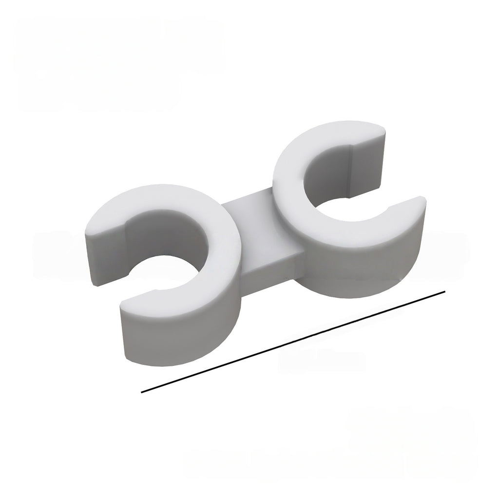 kf-0009 Compatible Building Block Parts – Long Double-Ended Clip/Fork DIY Accessories, 100g (Approx. 764 Pieces) – Non-Gobricks Brand - SKU - OurGobricks