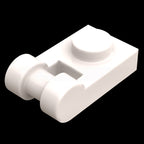 kf-0008 Compatible Building Block Parts, Plate 1x1 with Clip/Hinge – 100g (Approx. 323 pieces) – Non-Gobricks Brand - SKU - OurGobricks
