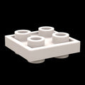 Kf-0095 Small-Particle Building Block Parts, 2X2 Double-Sided Studded Plates (Special Assembly Pieces), 100G (Approx. 156 Pieces) Non-Gobricks Brand - SKU - OurGobricks