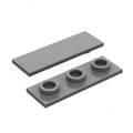 Kf-0171 Small Building Block Parts, 1X3 Special Thin Plate Accessory, 100G (Approx. 290 Pieces) Non-Gobricks Brand - SKU - OurGobricks