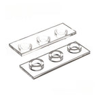 Kf-0171 Small Building Block Parts, 1X3 Special Thin Plate Accessory, 100G (Approx. 290 Pieces) Non-Gobricks Brand - SKU - OurGobricks