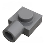 Kf-0005 Compatible Building Block Parts, 1X1 Plate With Side Slot/Long Hole, 100G (Approx. 463 Pieces) Non-Gobricks Brand. - SKU - OurGobricks