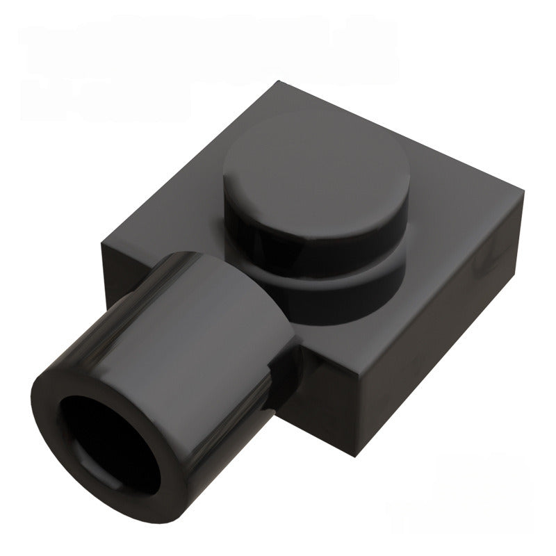 Kf-0005 Compatible Building Block Parts, 1X1 Plate With Side Slot/Long Hole, 100G (Approx. 463 Pieces) Non-Gobricks Brand. - SKU - OurGobricks